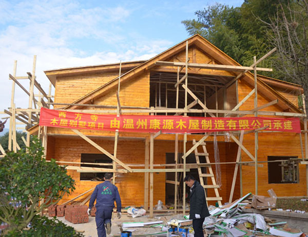 浙江西方寺禅修木屋