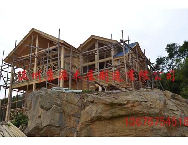 海边木屋别墅室内建造图